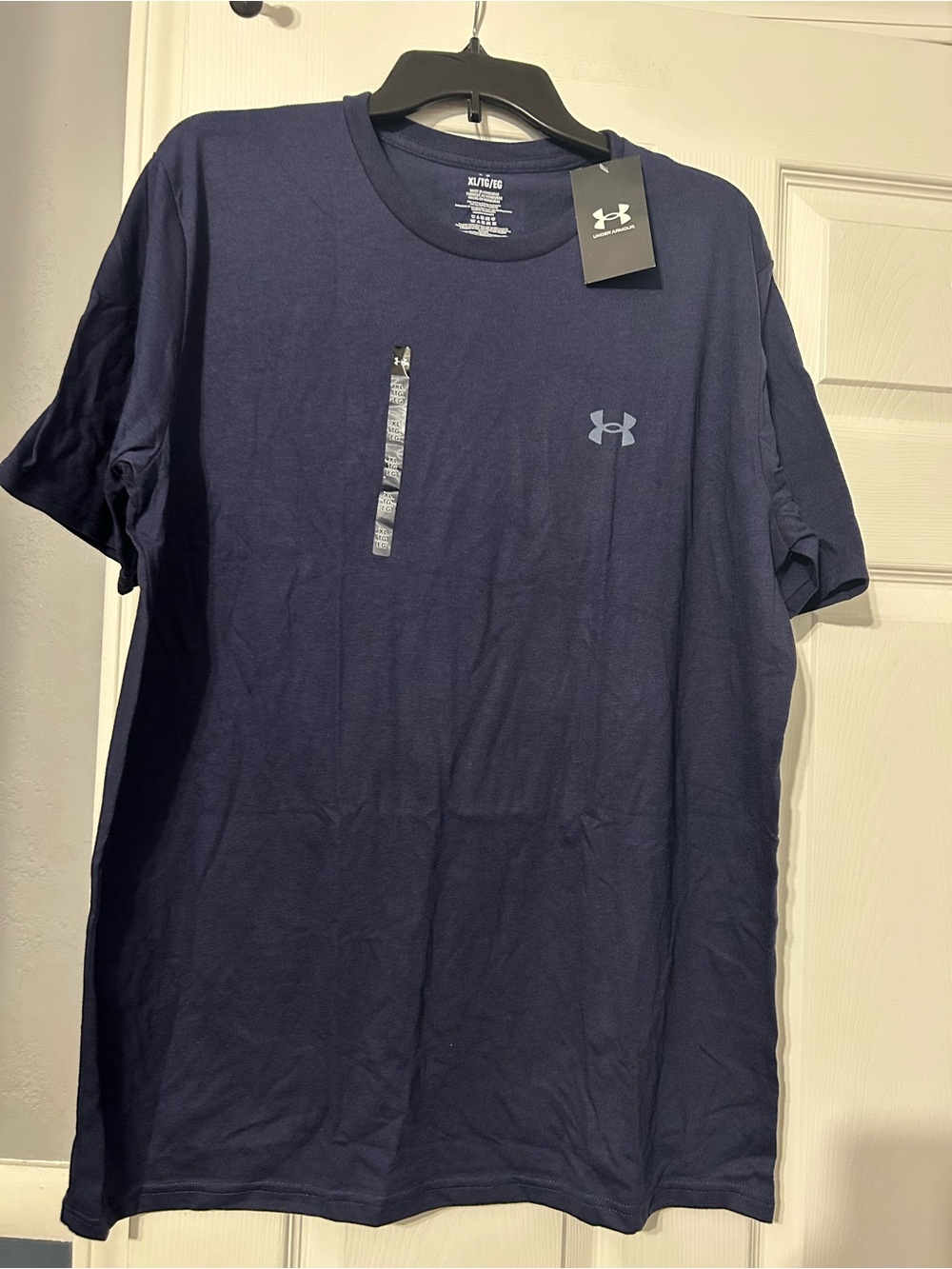 Under Armour Navy Blue Short Sleeve Performance Tee